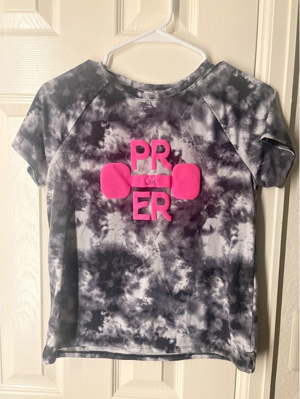 Athletic Works Men's Tie-Dye Short Sleeve T-Shirt Size L 10-12 Plus